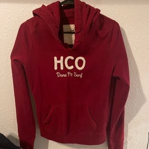 Maroon Hollister Hoodie